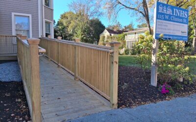 Accessibility at the Forefront: New office ramp!